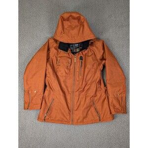 Obermeyer Delaney Ski Jacket Coat Womes 14 Bronze Winter Sport Snowboard Pockets